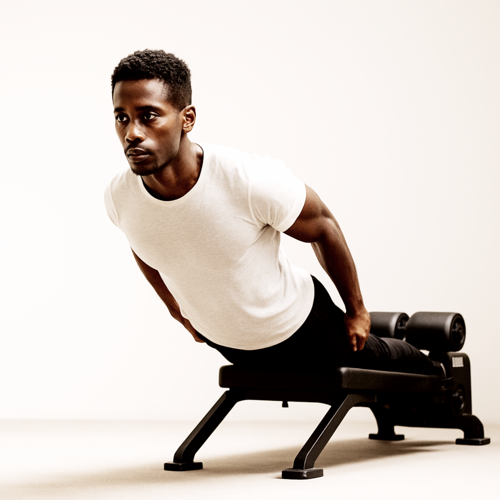 nordic hamstring mini bench for eccentric hamstring strengthening