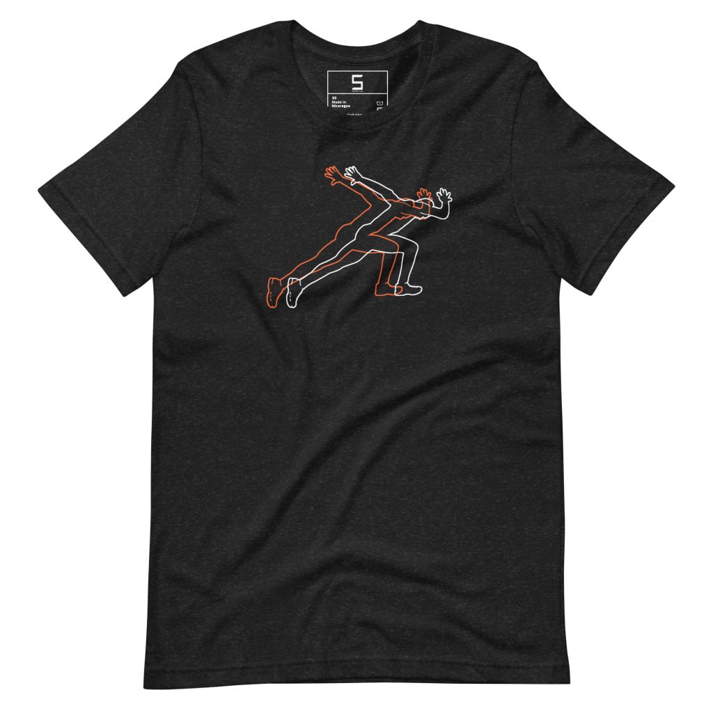 duel sprinter tee tshirt black